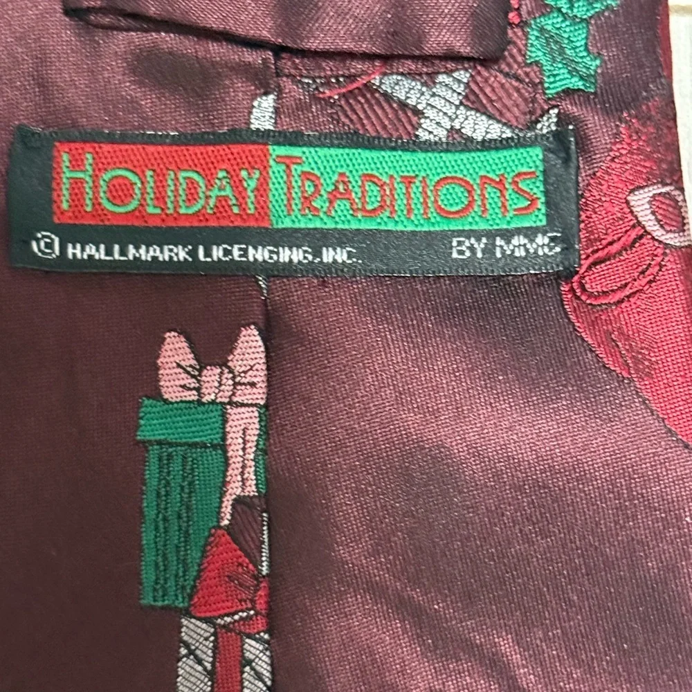 Hallmark‎ Santa Christmas Tie